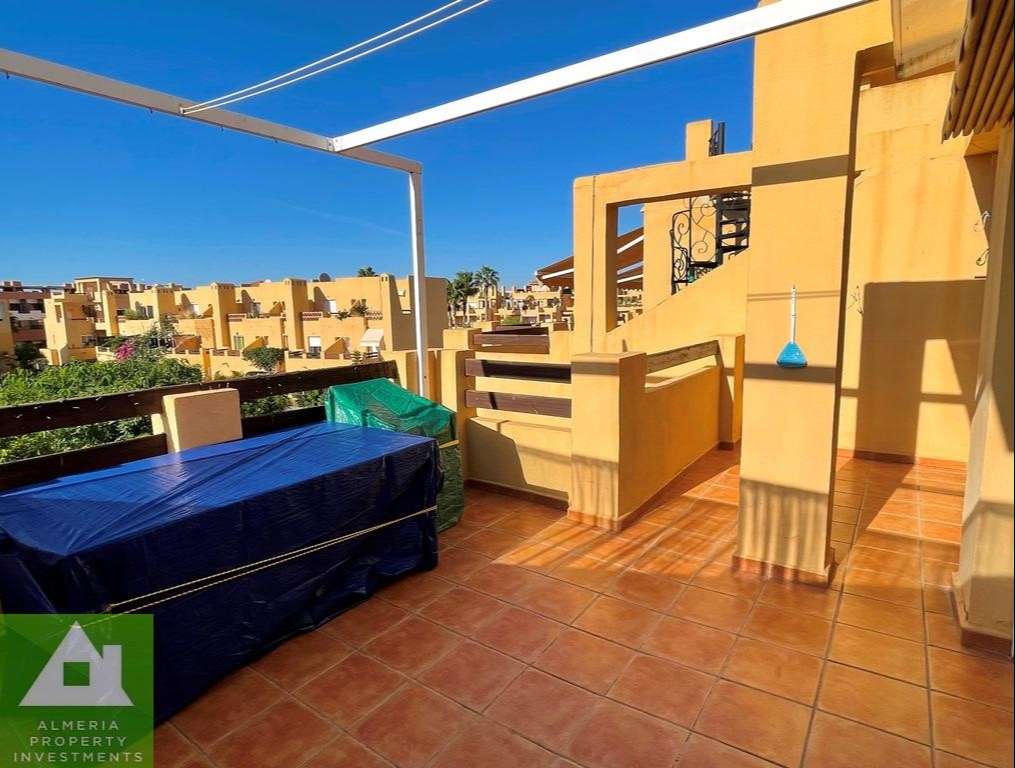 1 bedroom top floor for sale in Vera playa