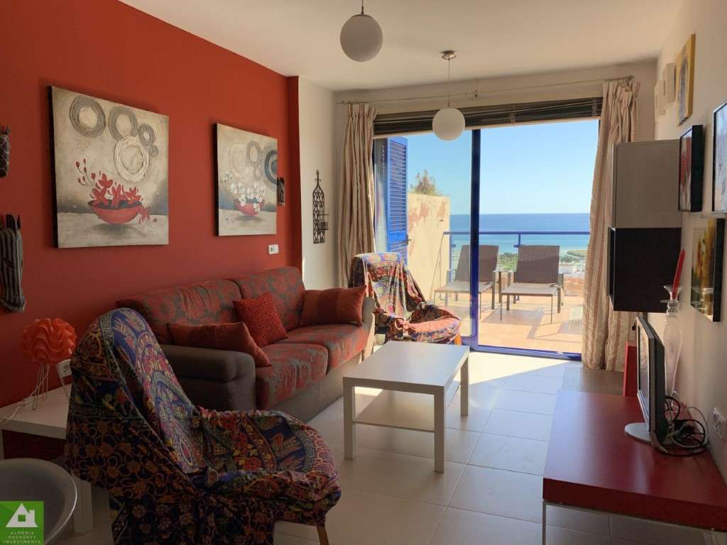 One bedroom apartment with sea view in Mojacar playa