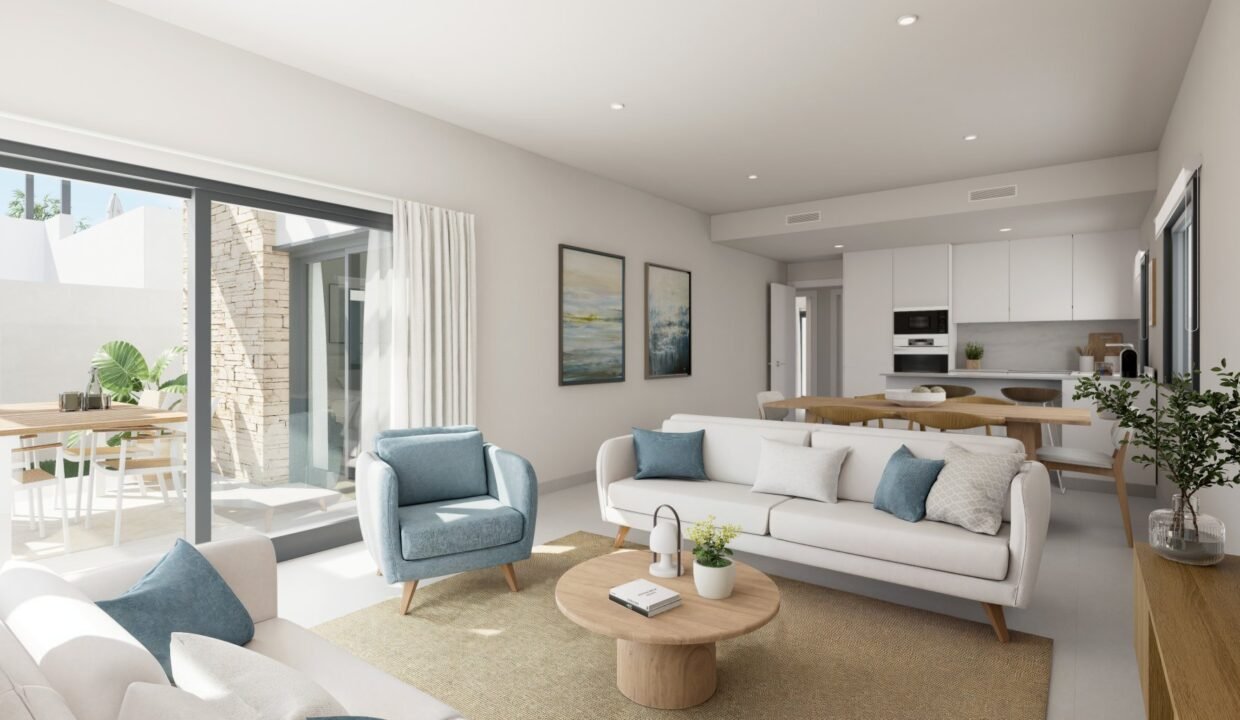 5 - Salón y comerdor - AURA VILLAS