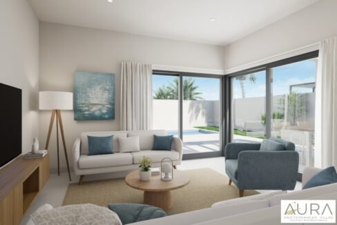 6 - Salón - AURA VILLAS